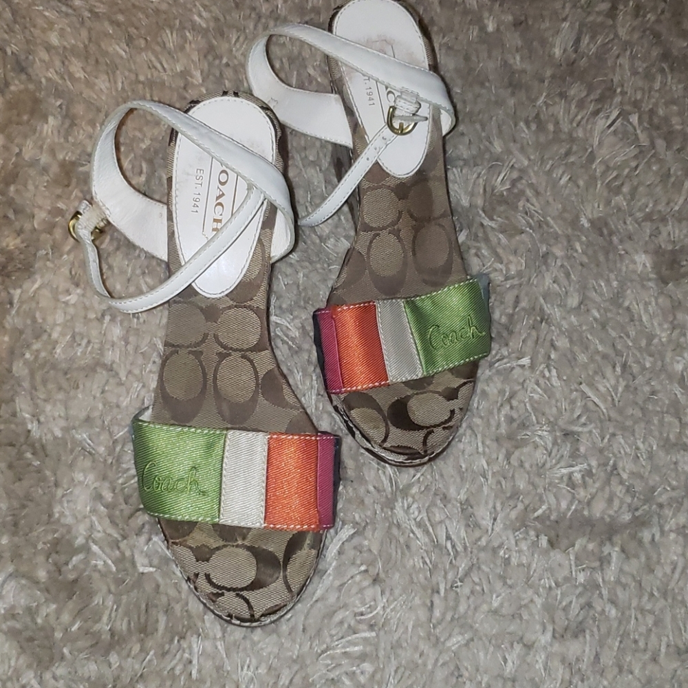 LAST CHANCE Vintage coach sandals
